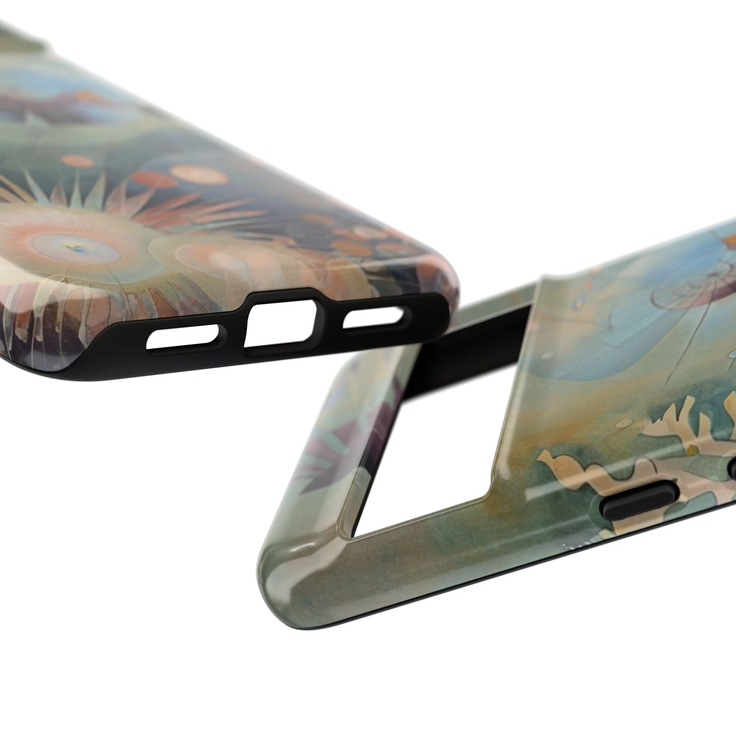 Celestial Reef Abstract Google Pixel Case - Artistic Ocean-Inspired Protective Phone Cover