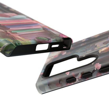 A Good Night's Sleep - Samsung Galaxy - Tough Phone Case -Whimsical Fantasy Floral Design