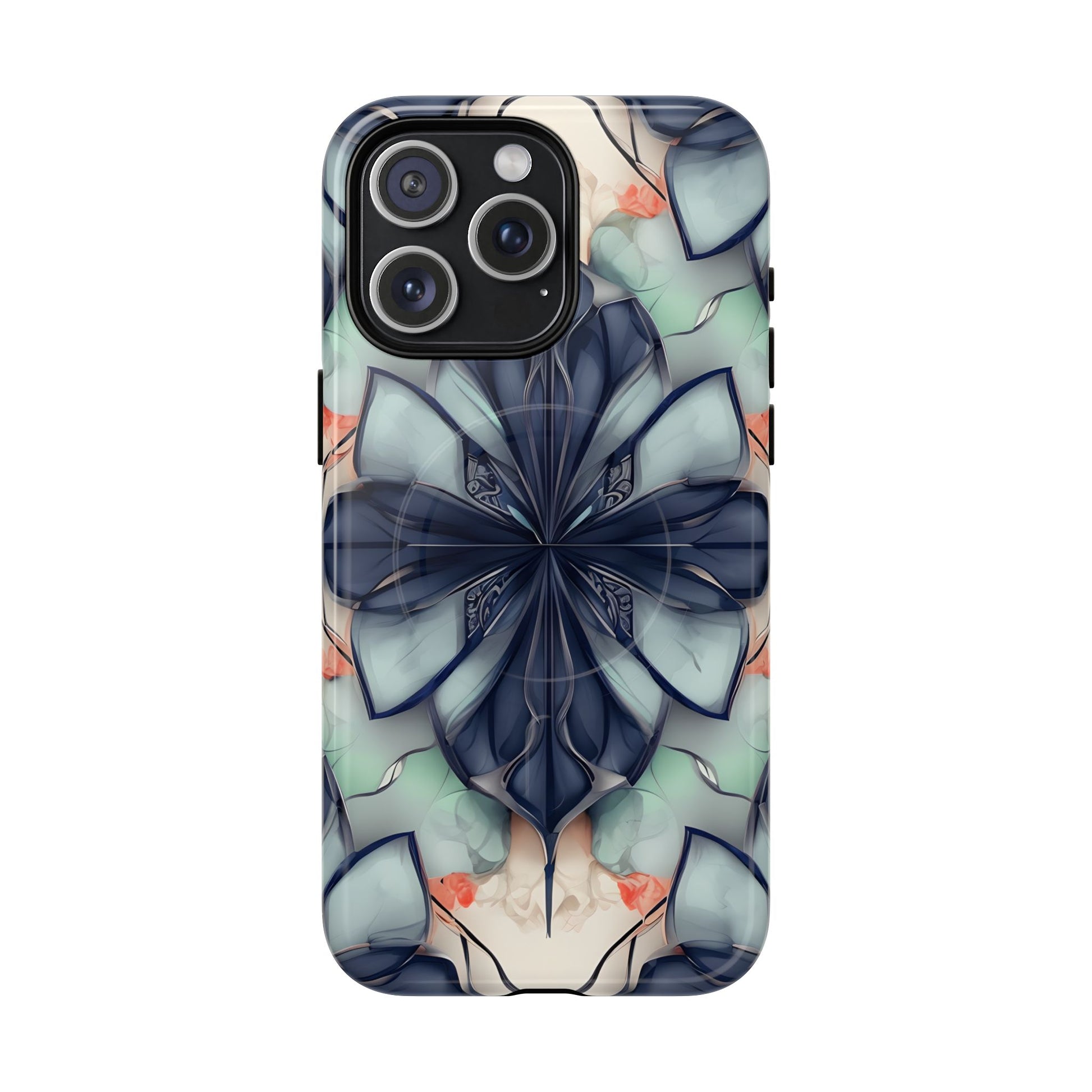 Midnight Mosaic MagSafe iPhone 15 Pro Max Case - Designer Shockproof Cover