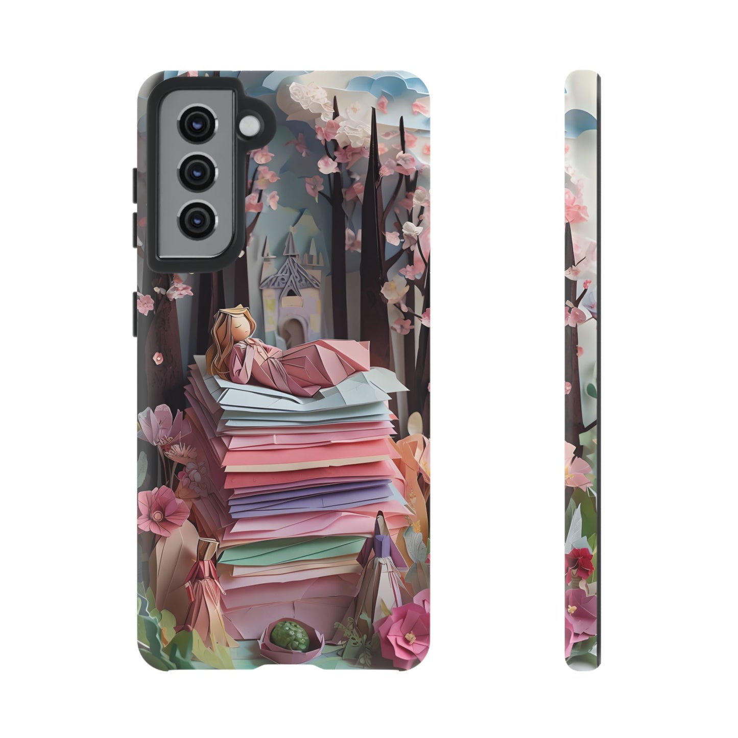 A Good Night's Sleep - Samsung Galaxy - Tough Phone Case -Whimsical Fantasy Floral Design