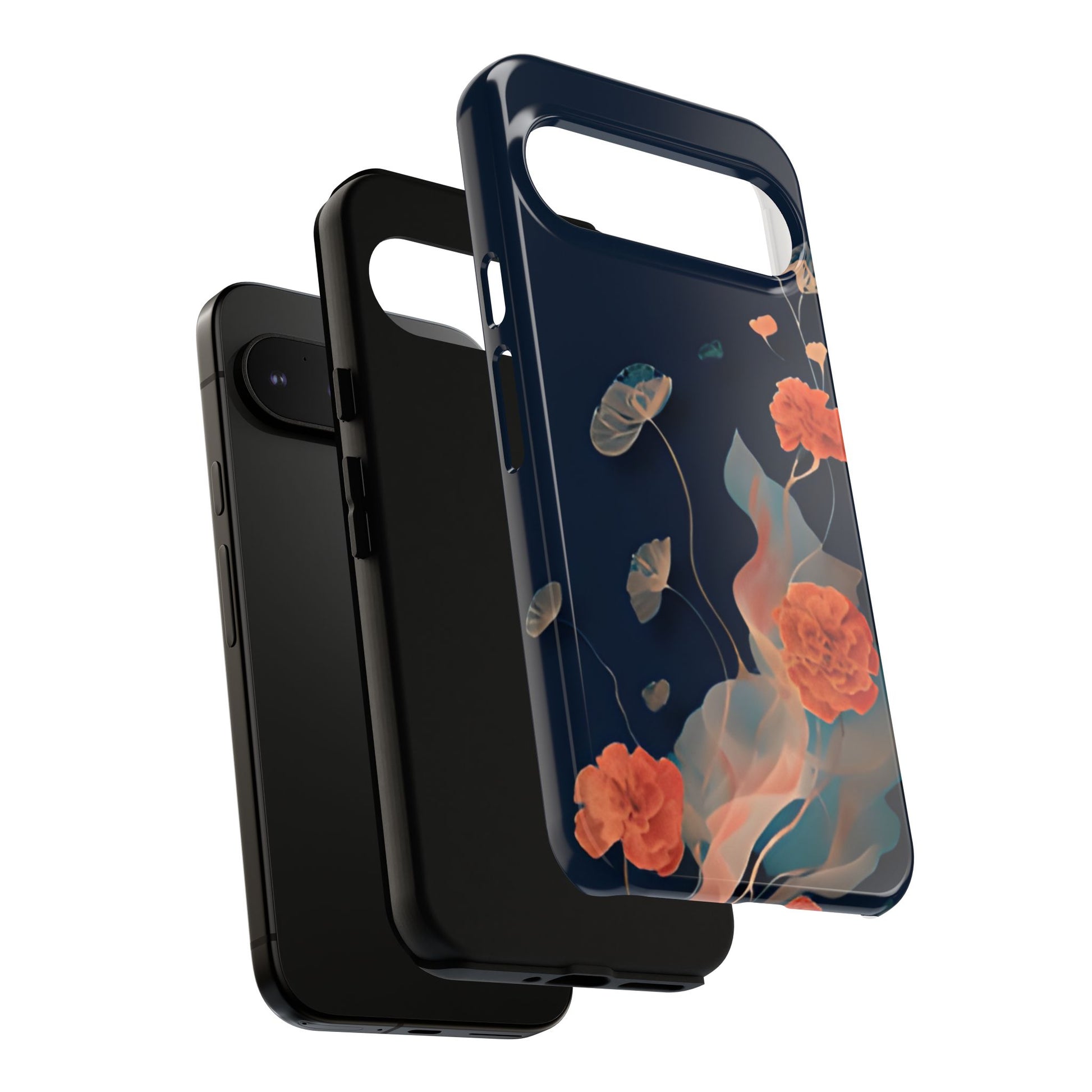 Lotus Reverie - Elegant Artistic Floral Google Pixel 9 Pro XL Tough Phone Case - Painterly Lotus Blossom Design