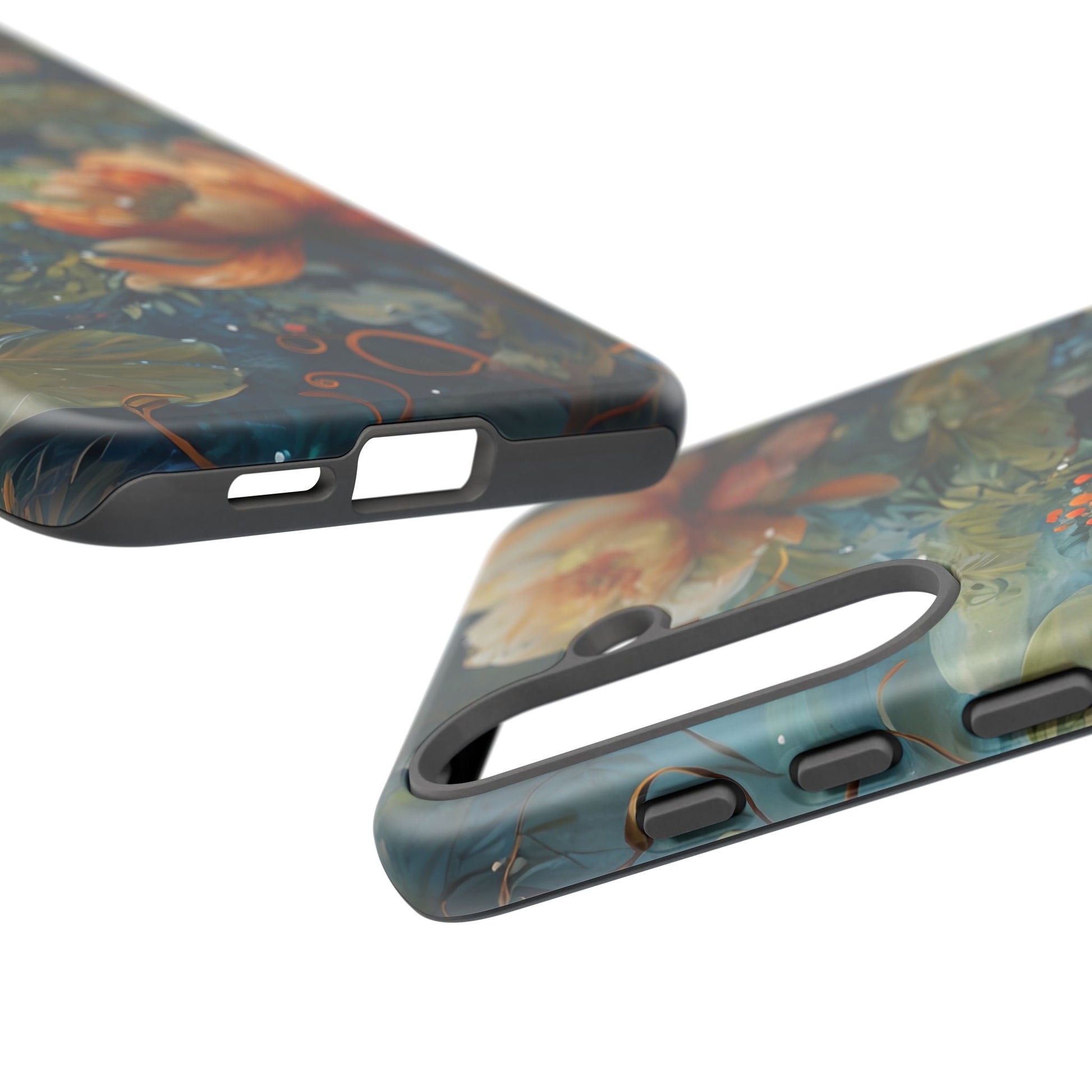 Waterlily Nocturne Samsung Galaxy S25 Plus Case - Artistic Mountain Lake Design, Nature-Inspired Protective Cover, Elegant Gift for Outdoor Lovers