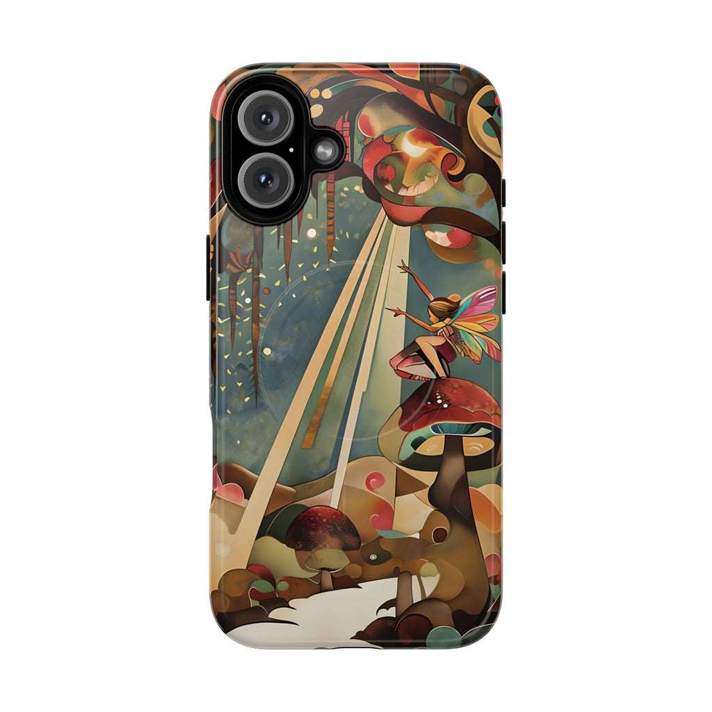 Enchanted Orchard iPhone 16 Plus - Artistic Fairy Tale cover - MagSafe Compatible - Premium Drop Protection