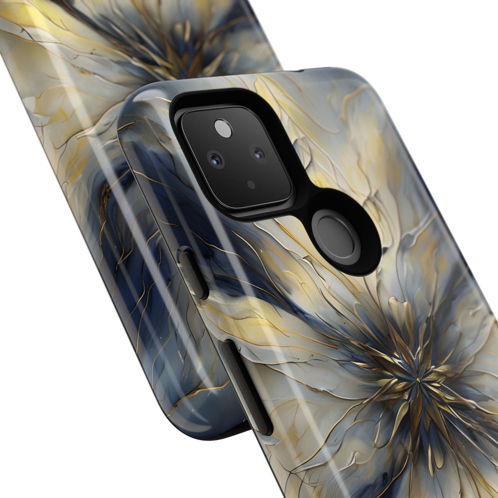 Luminous Petal Tough Case for Google Pixel 4a 5G - Premium Artistic Shockproof Cover, Elegant Protective Phone Case