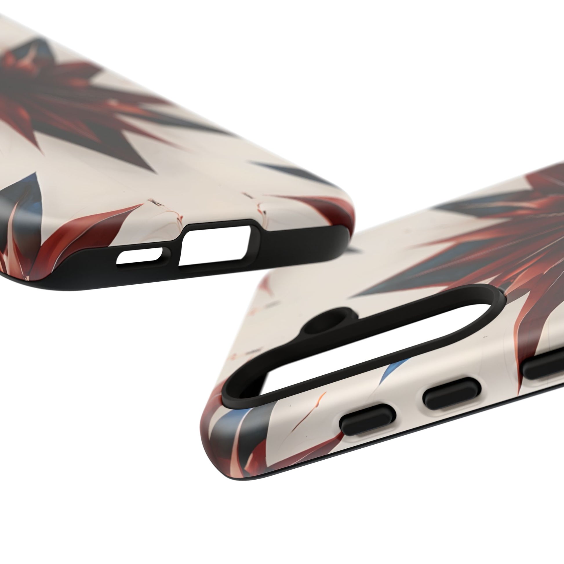 Garnet Starburst - Kaleidoscope Collection Gemstone Floral - Samsung Galaxy S24 Tough Phone Case - Floral Burst Design