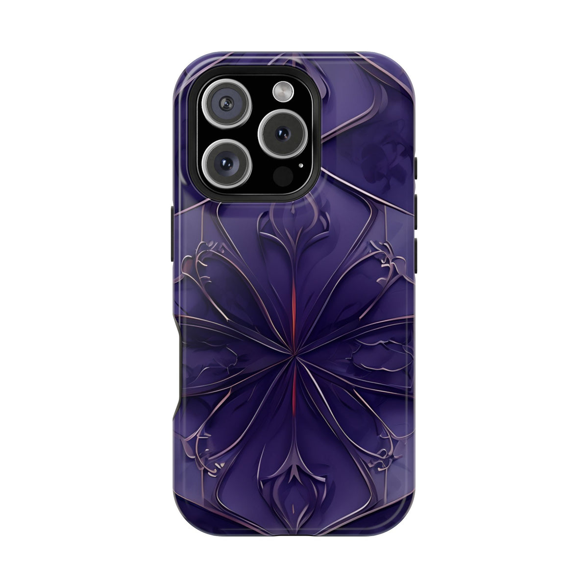 Violet Nebula iPhone MagSafe Case