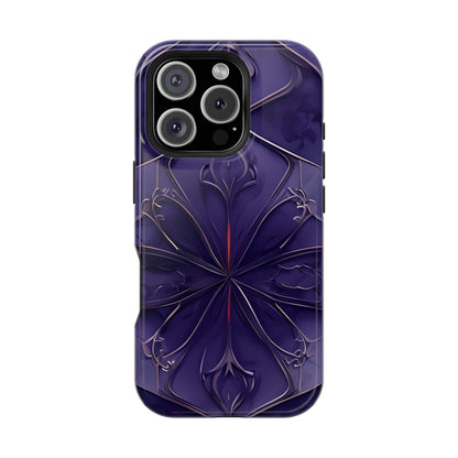 Violet Nebula iPhone MagSafe Case