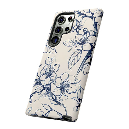 Blossom Sketch Samsung Galaxy Tough Case