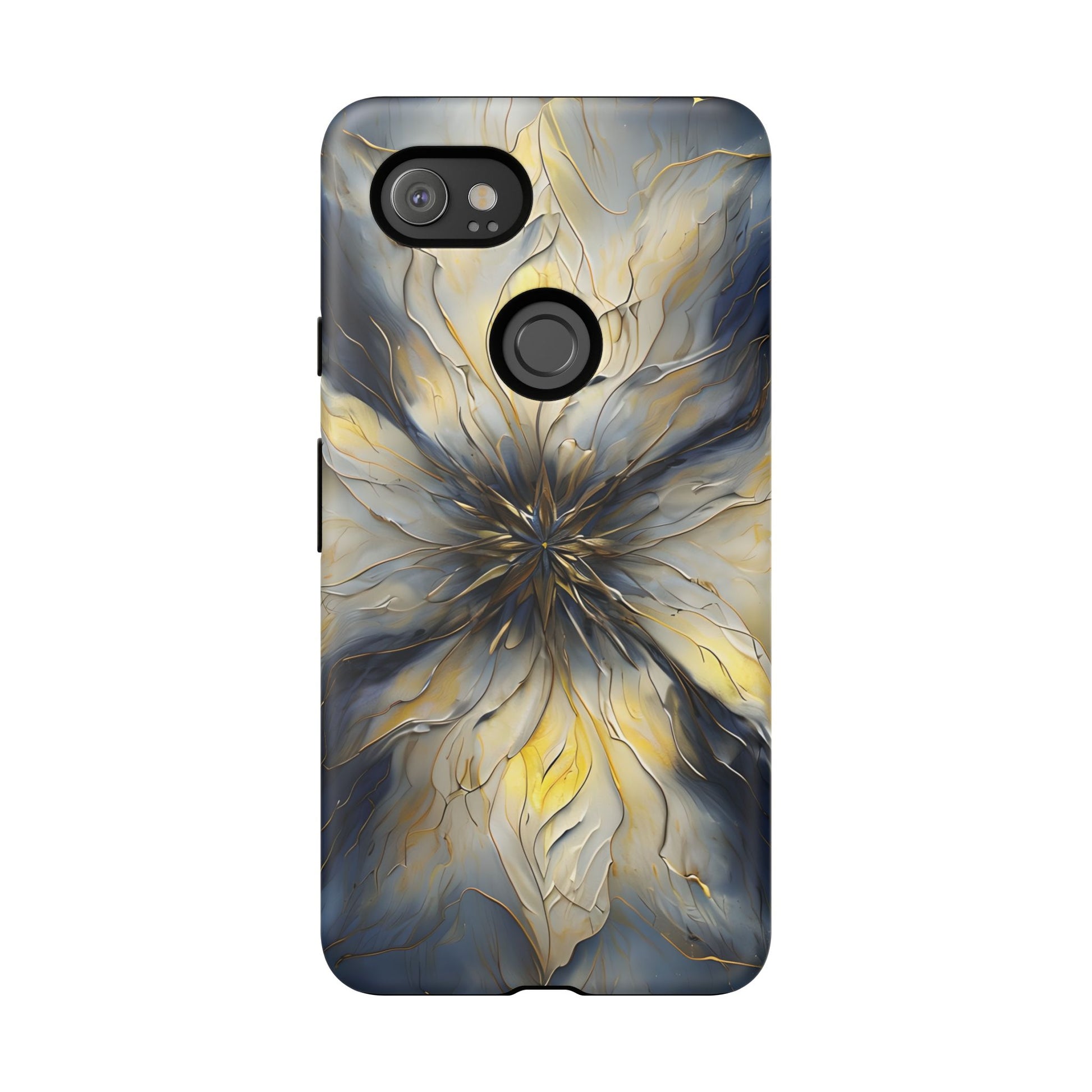 Luminous Petal Tough Case for Google Pixel 2 XL - Premium Artistic Shockproof Cover, Elegant Protective Phone Case