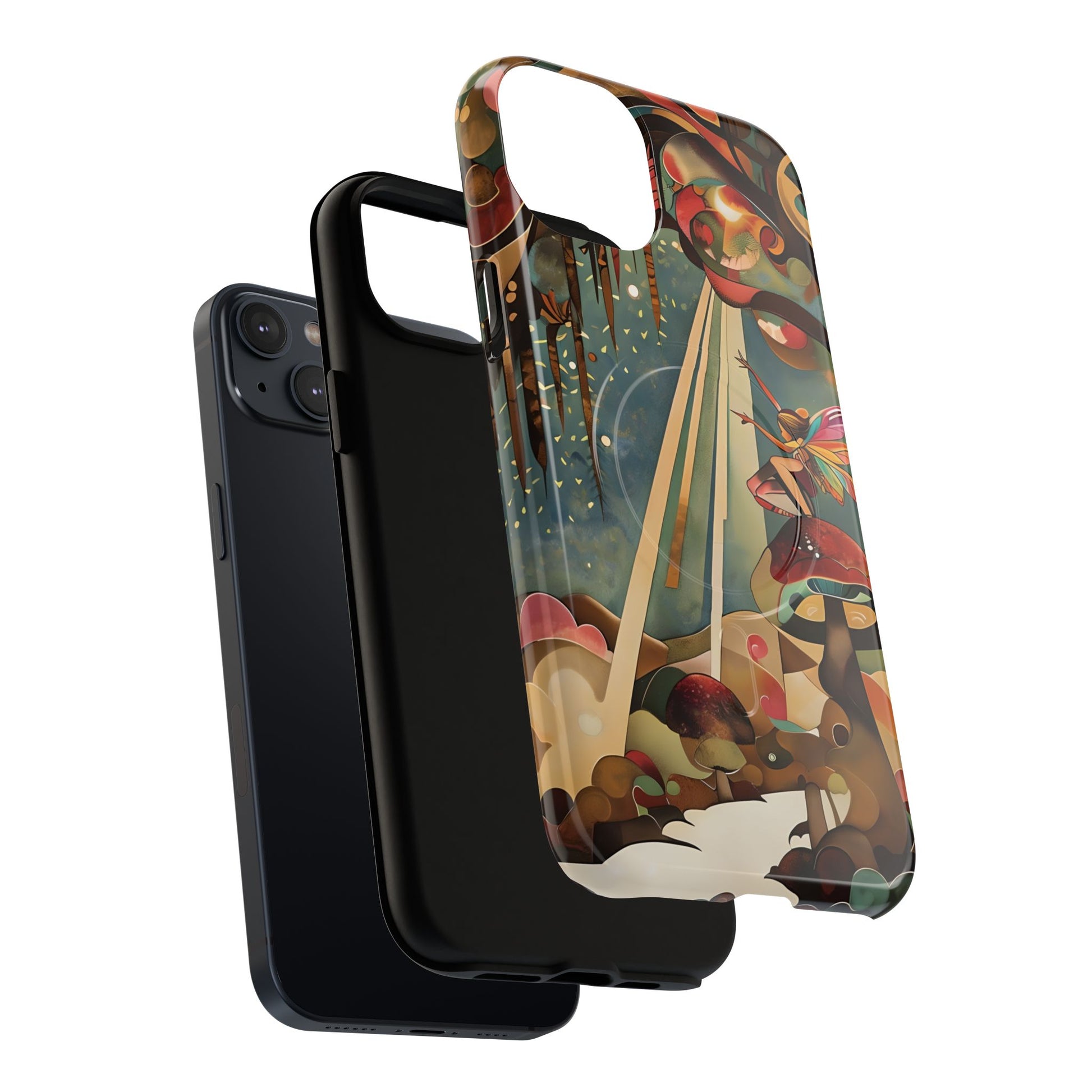 Enchanted Orchard iPhone 14 Plus - Artistic Fairy Tale cover - MagSafe Compatible - Premium Drop Protection