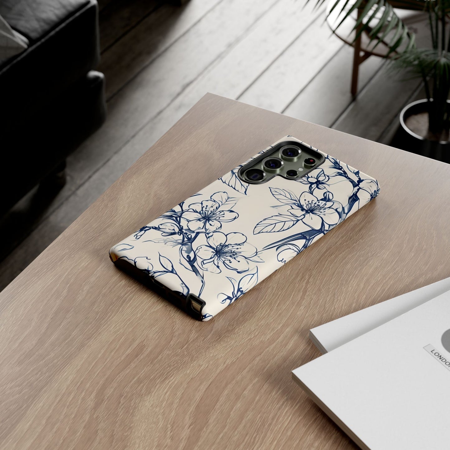 Blossom Sketch Samsung Galaxy Tough Case
