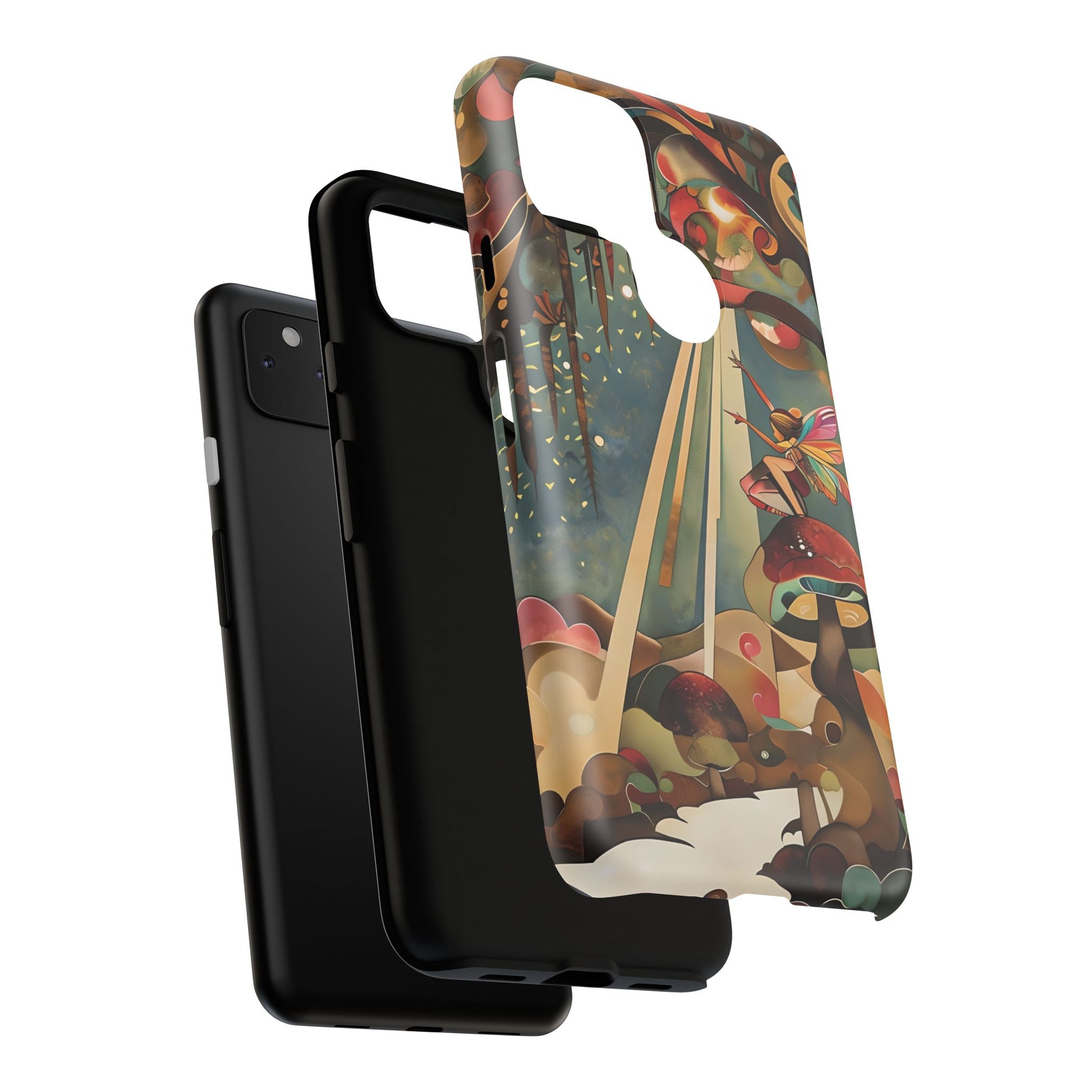 Enchanted Orchard Google Pixel 4a 5G Tough Case - Artistic Fairy Tale Phone Cover - Elegant Protective Fantasy Art Accessory