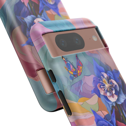 Blue Columbine Carnivale Google Pixel Tough Case