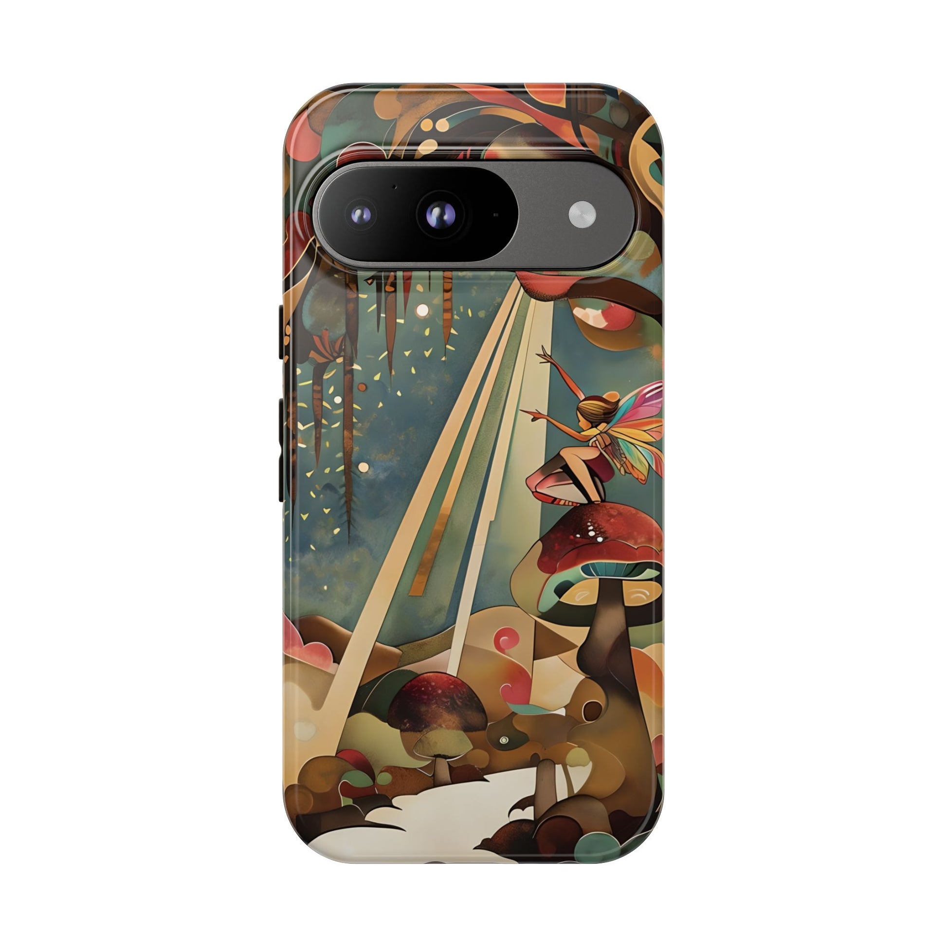 Enchanted Orchard Google Pixel 9 Tough Case - Artistic Fairy Tale Phone Cover - Elegant Protective Fantasy Art Accessory
