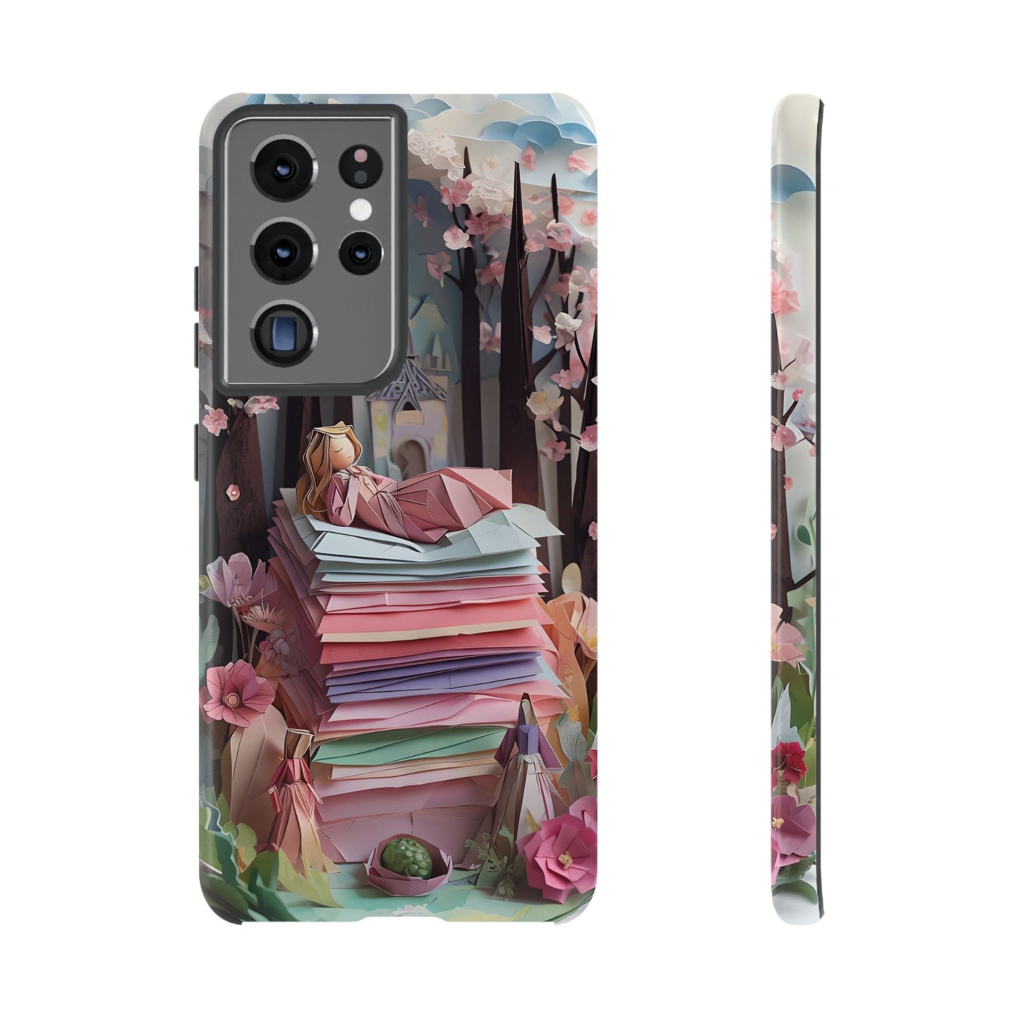 A Good Night's Sleep - Samsung Galaxy - Tough Phone Case -Whimsical Fantasy Floral Design