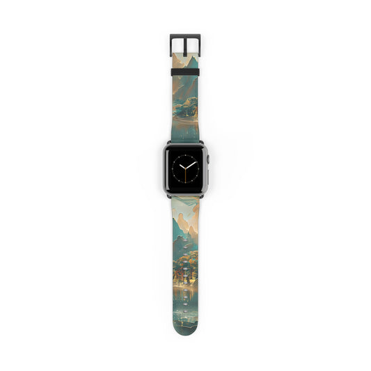 Misty Horizon Apple Watch Band Strap - Timeless Design for your Timepiece