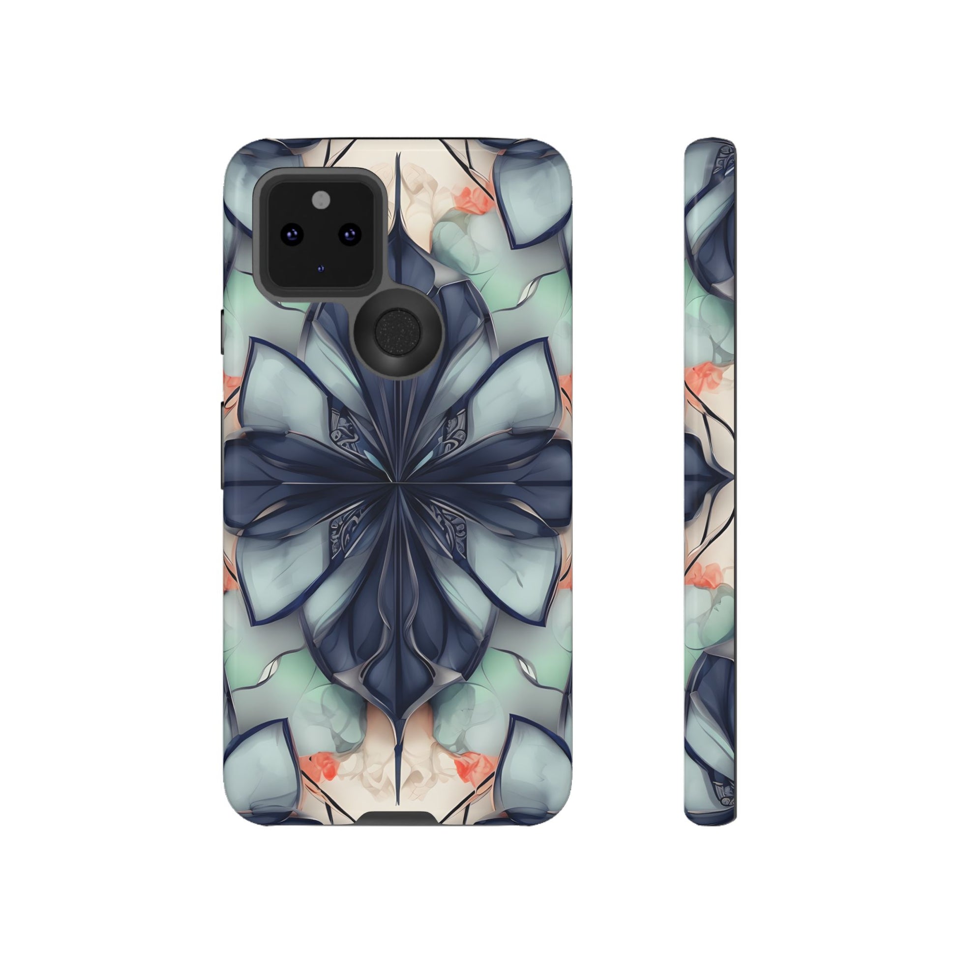 Midnight Mosaic Tough Case for Google Pixel 5 5G - Premium Artistic Shockproof Cover, Elegant Protective Phone Case