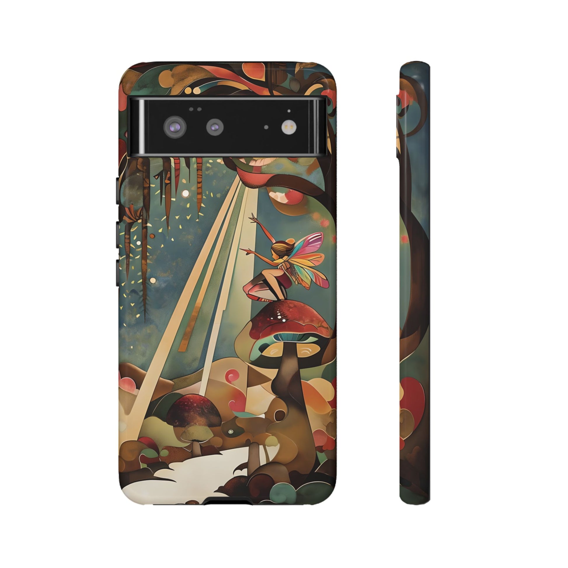 Enchanted Orchard Google Pixel 6 Tough Case - Artistic Fairy Tale Phone Cover - Elegant Protective Fantasy Art Accessory