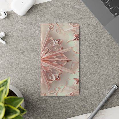 Blush Frost Samsung Galaxy Wallet Flip Phone Case