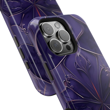 Violet Nebula iPhone MagSafe Case