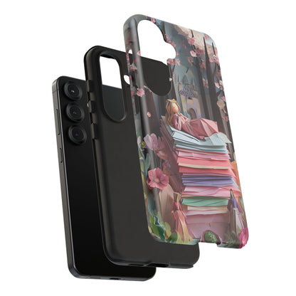 A Good Night's Sleep - Samsung Galaxy - Tough Phone Case -Whimsical Fantasy Floral Design