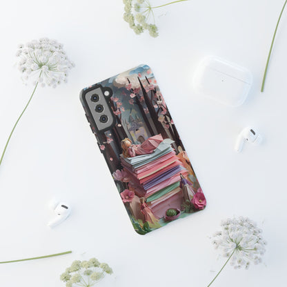 A Good Night's Sleep - Samsung Galaxy - Tough Phone Case -Whimsical Fantasy Floral Design