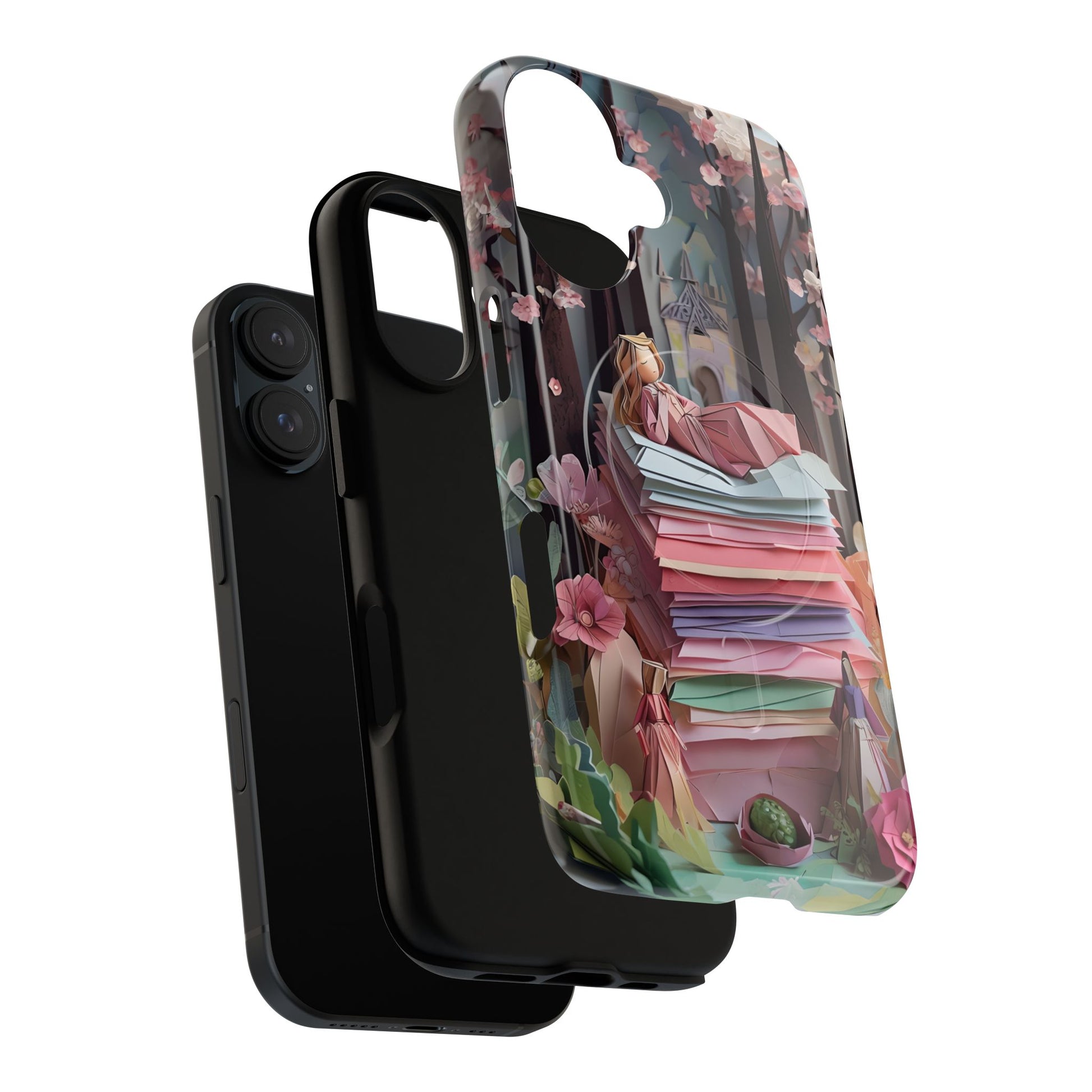 A Good Night's Sleep - iPhone 16 MagSafe Phone Case - Whimsical Fantasy Floral Design