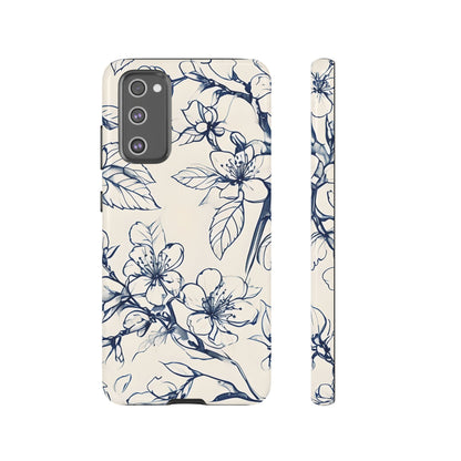 Blossom Sketch Samsung Galaxy Tough Case