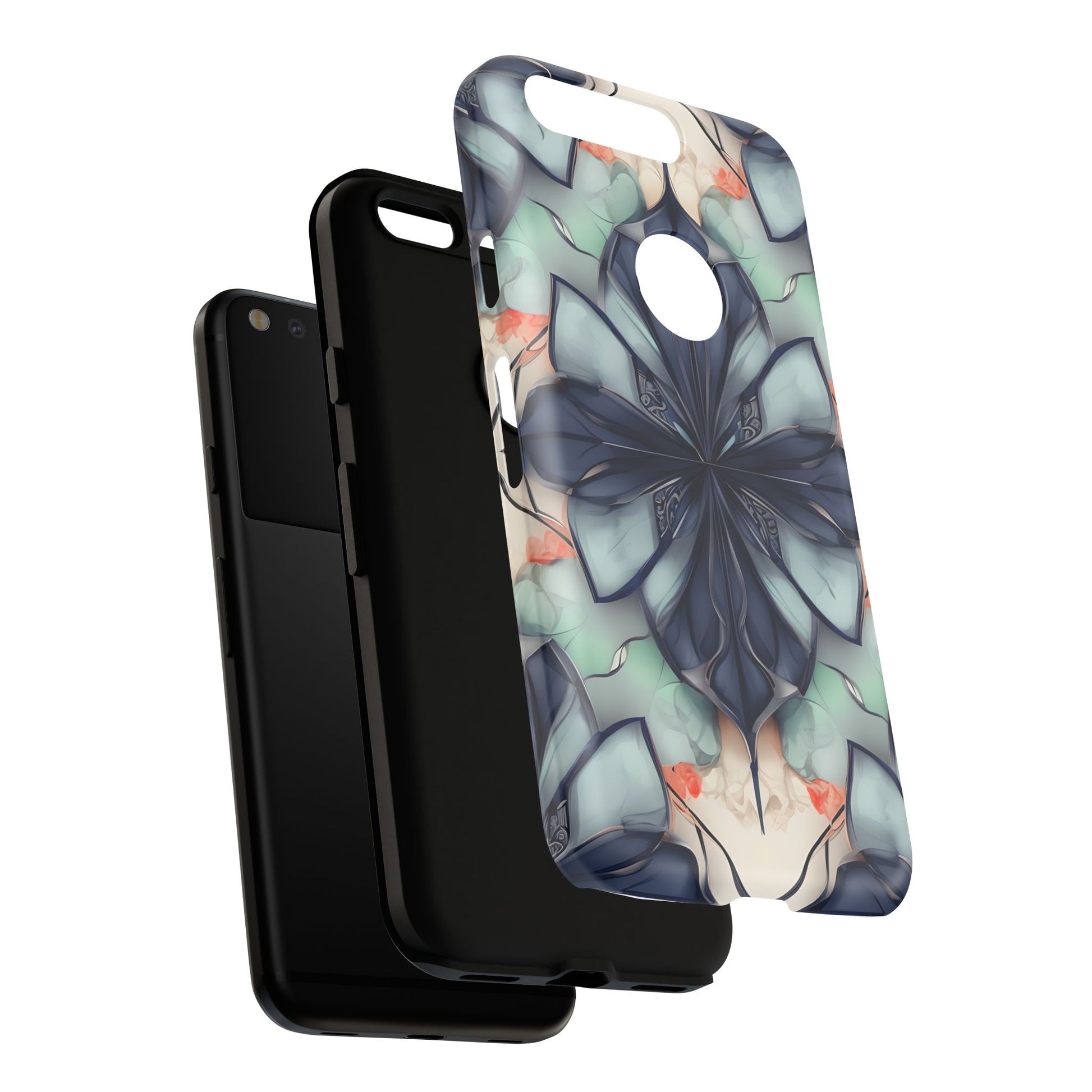 Midnight Mosaic Tough Case for Google Pixel - Premium Artistic Shockproof Cover, Elegant Protective Phone Case
