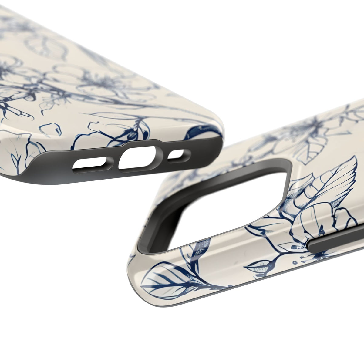 Blossom Sketch iPhone MagSafe Case