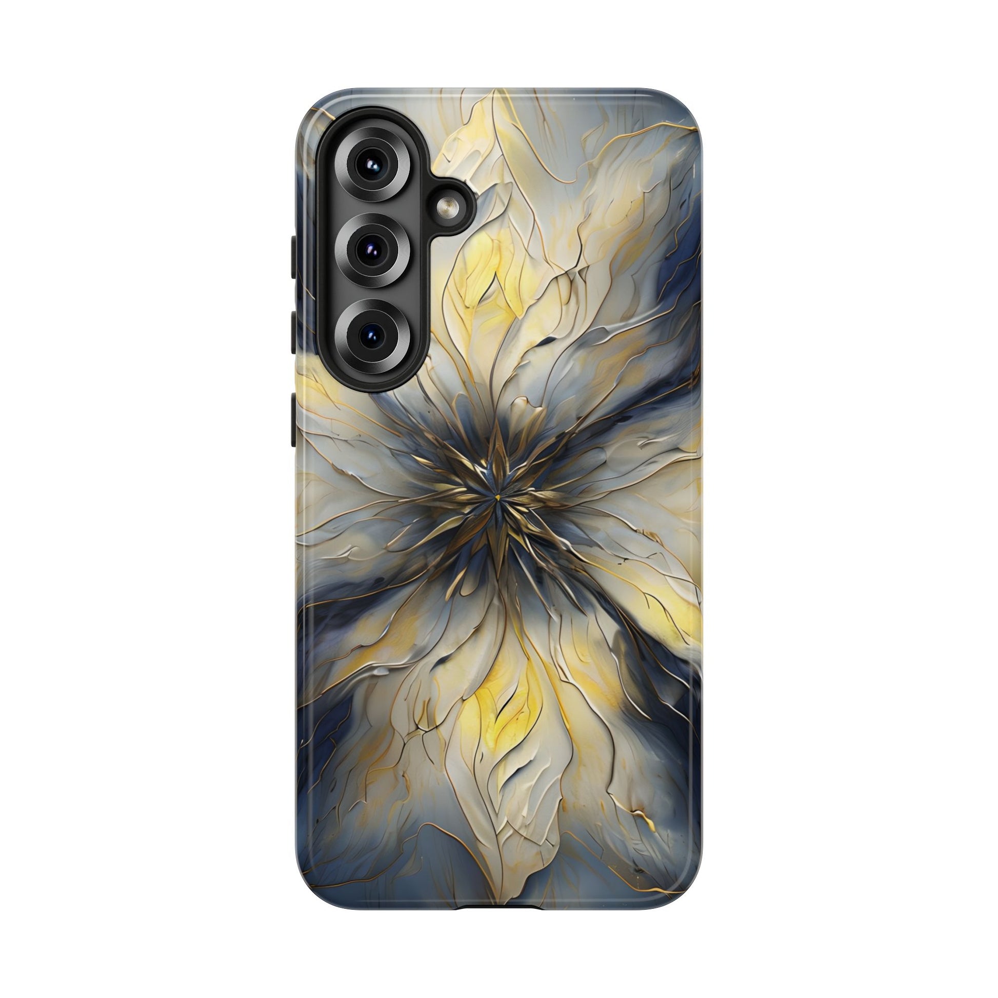 Luminous Petal Tough Case for Samsung Galaxy S25 Plus - Premium Shockproof Designer Phone Cover