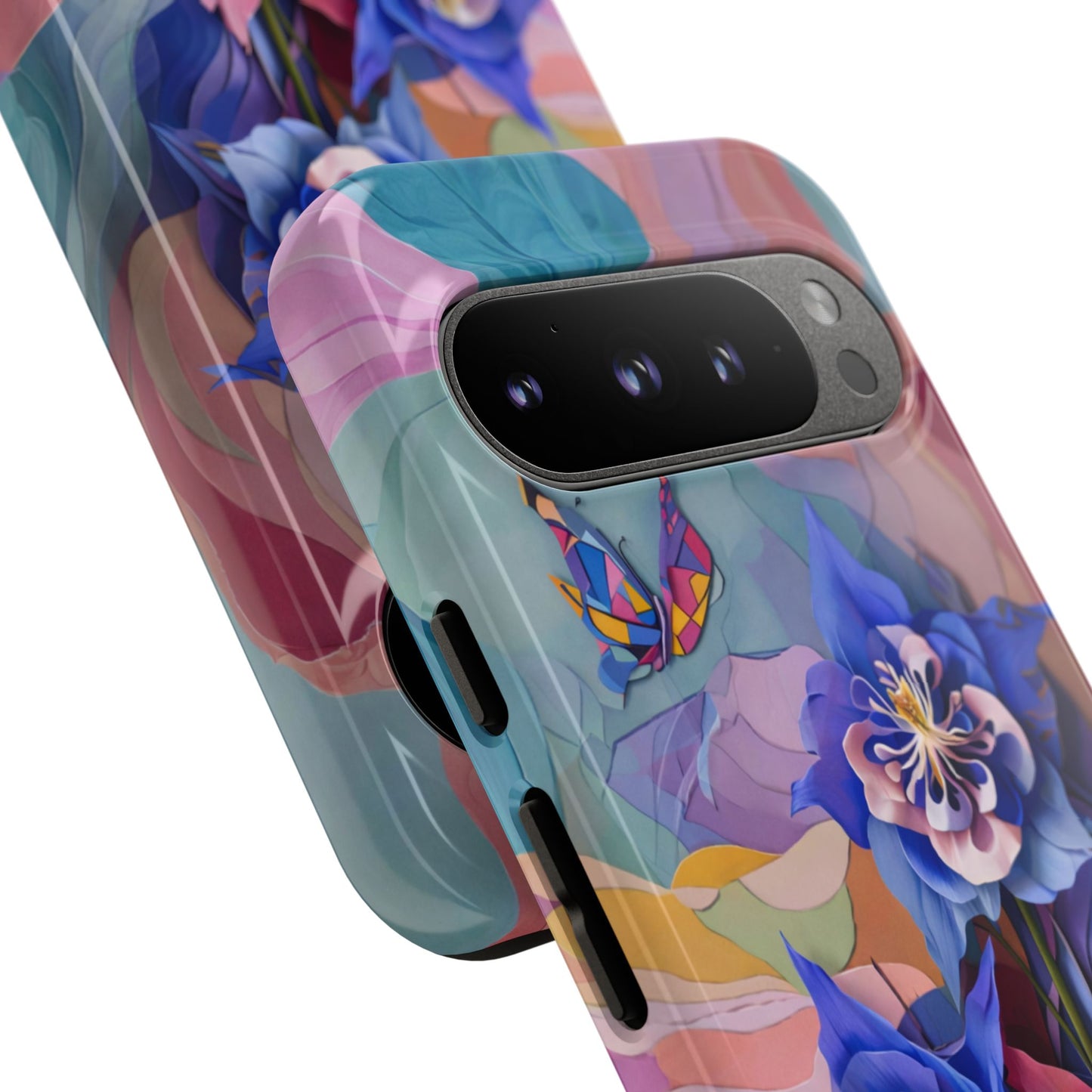 Blue Columbine Carnivale Google Pixel Tough Case
