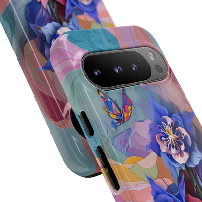 Blue Columbine Carnivale Google Pixel Tough Case