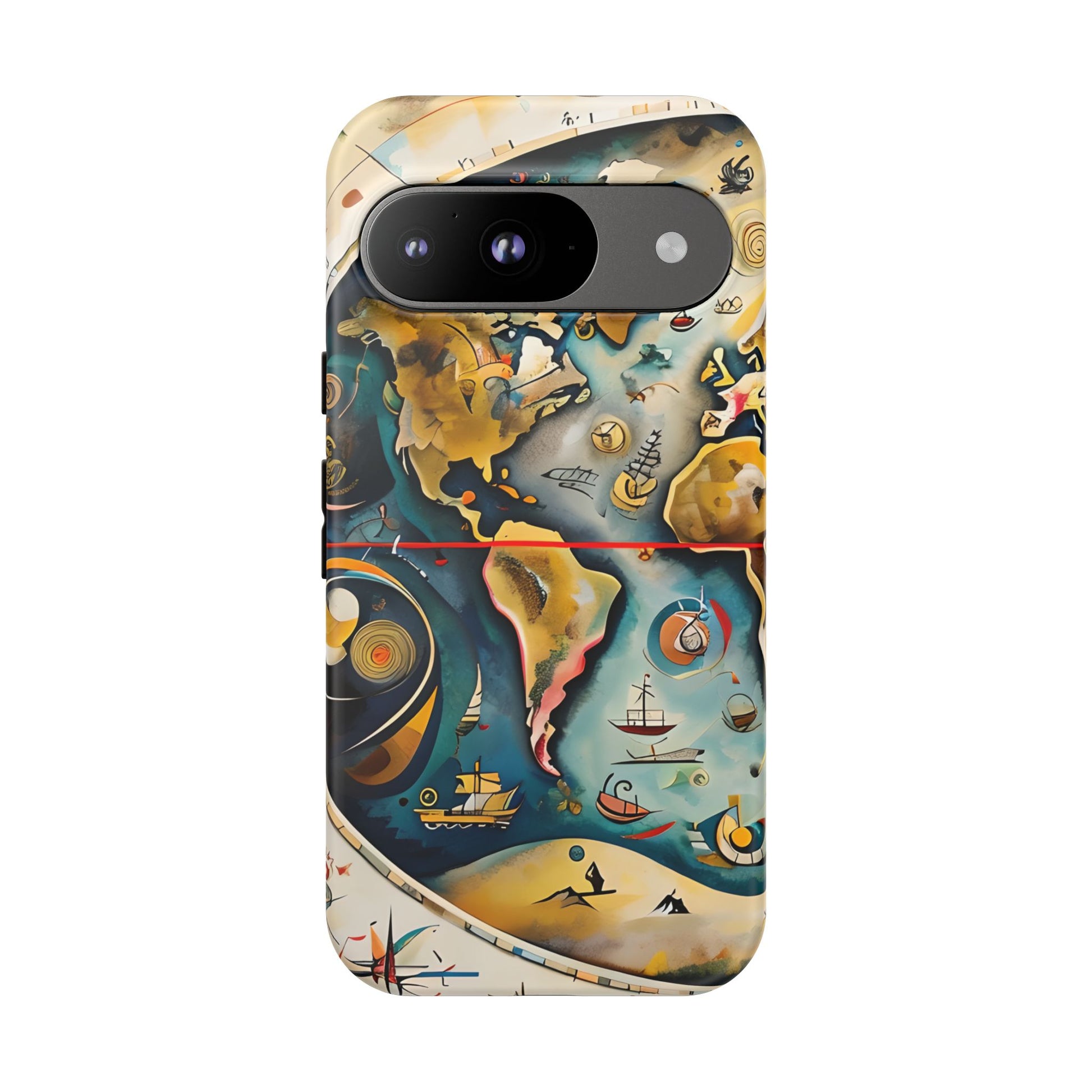 Celestial Map Google Pixel 9 Tough Case - Antique Star Chart Phone Cover