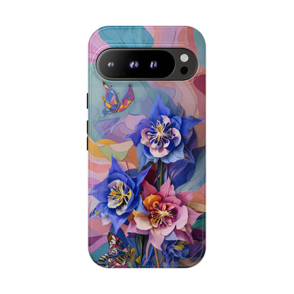 Blue Columbine Carnivale Google Pixel Tough Case