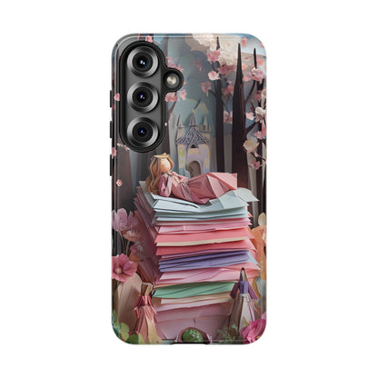 A Good Night's Sleep - Samsung Galaxy - Tough Phone Case -Whimsical Fantasy Floral Design