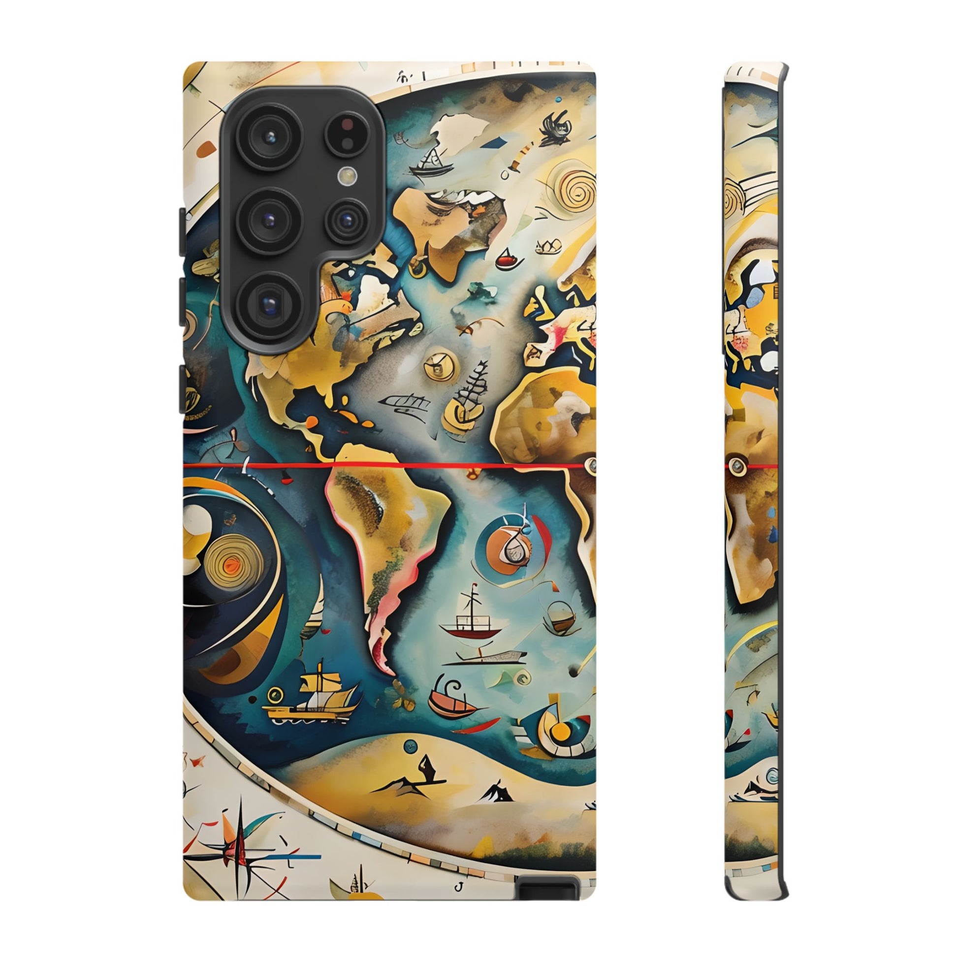 Celestial Map Samsung Galaxy S22 Plus Tough Case - Vintage Map - Premium Abstract Design