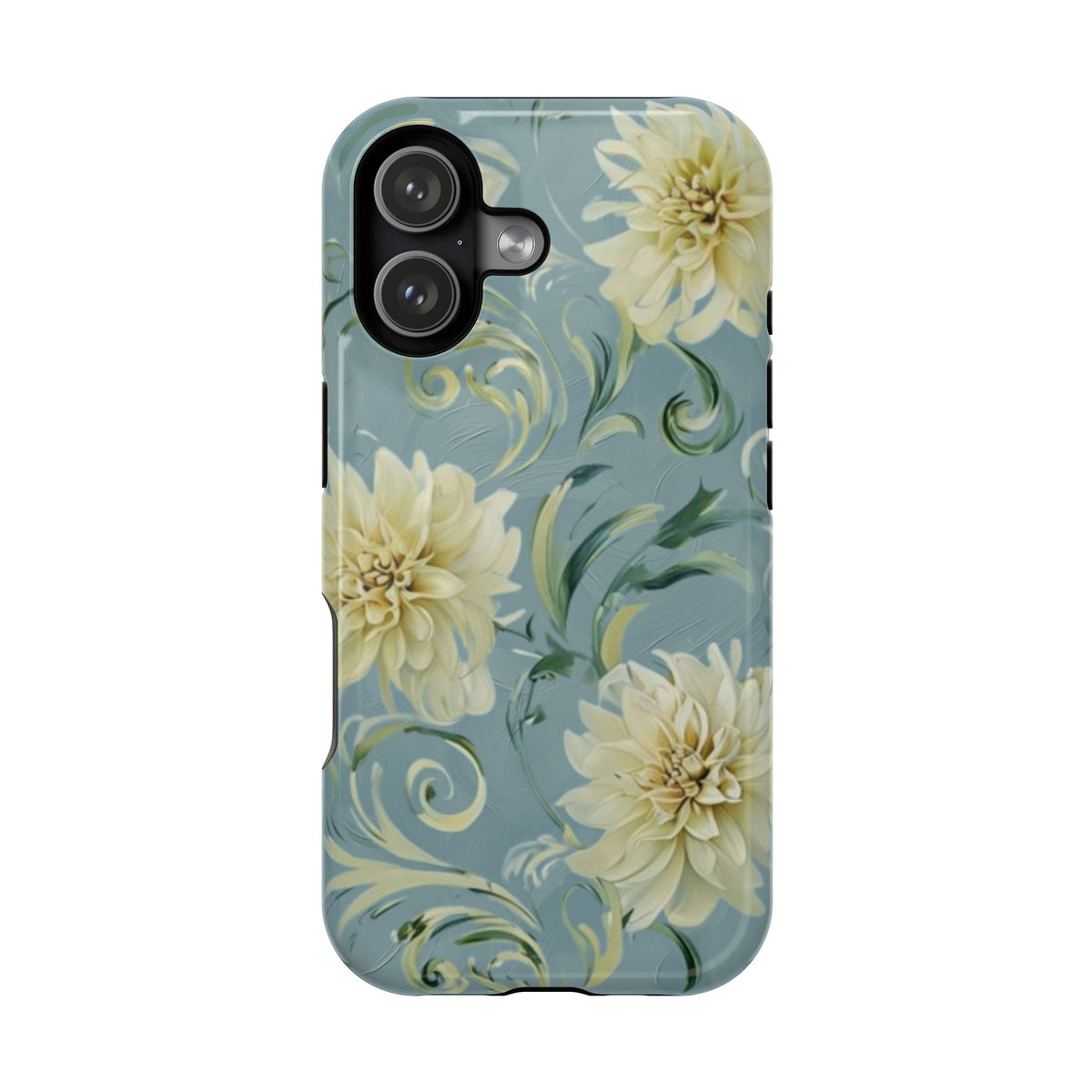 Golden Dahlia Trio iPhone MagSafe Case