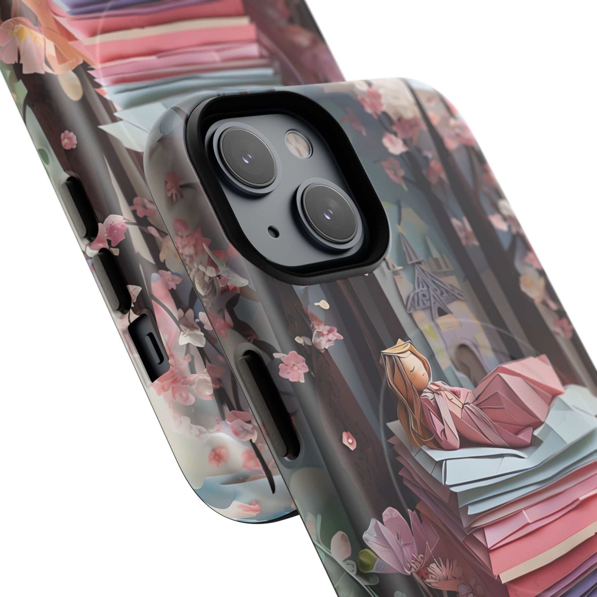 A Good Night's Sleep - iPhone 14 MagSafe Phone Case - Whimsical Fantasy Floral Design