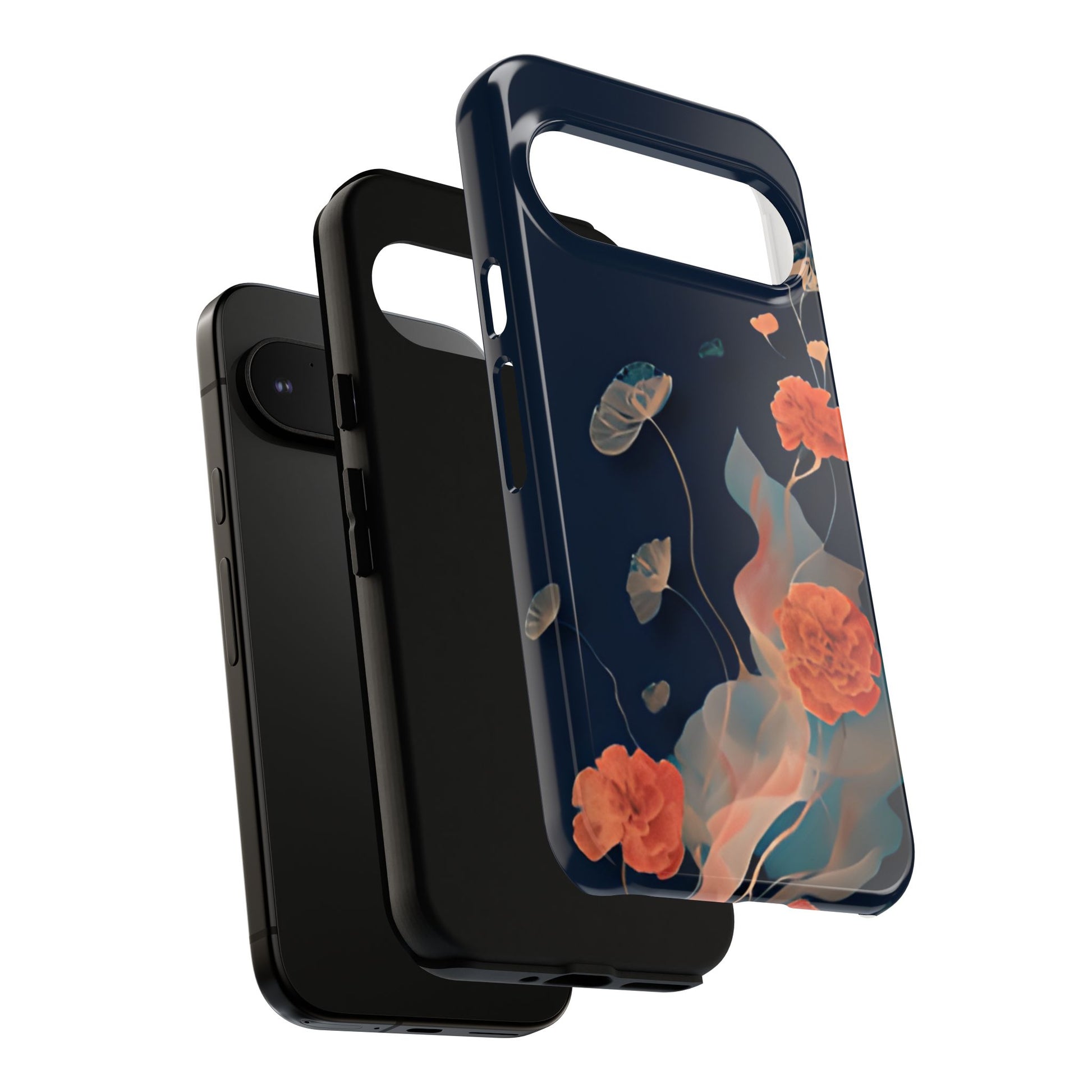 Lotus Reverie - Elegant Artistic Floral Google Pixel 9 Pro Tough Phone Case - Painterly Lotus Blossom Design