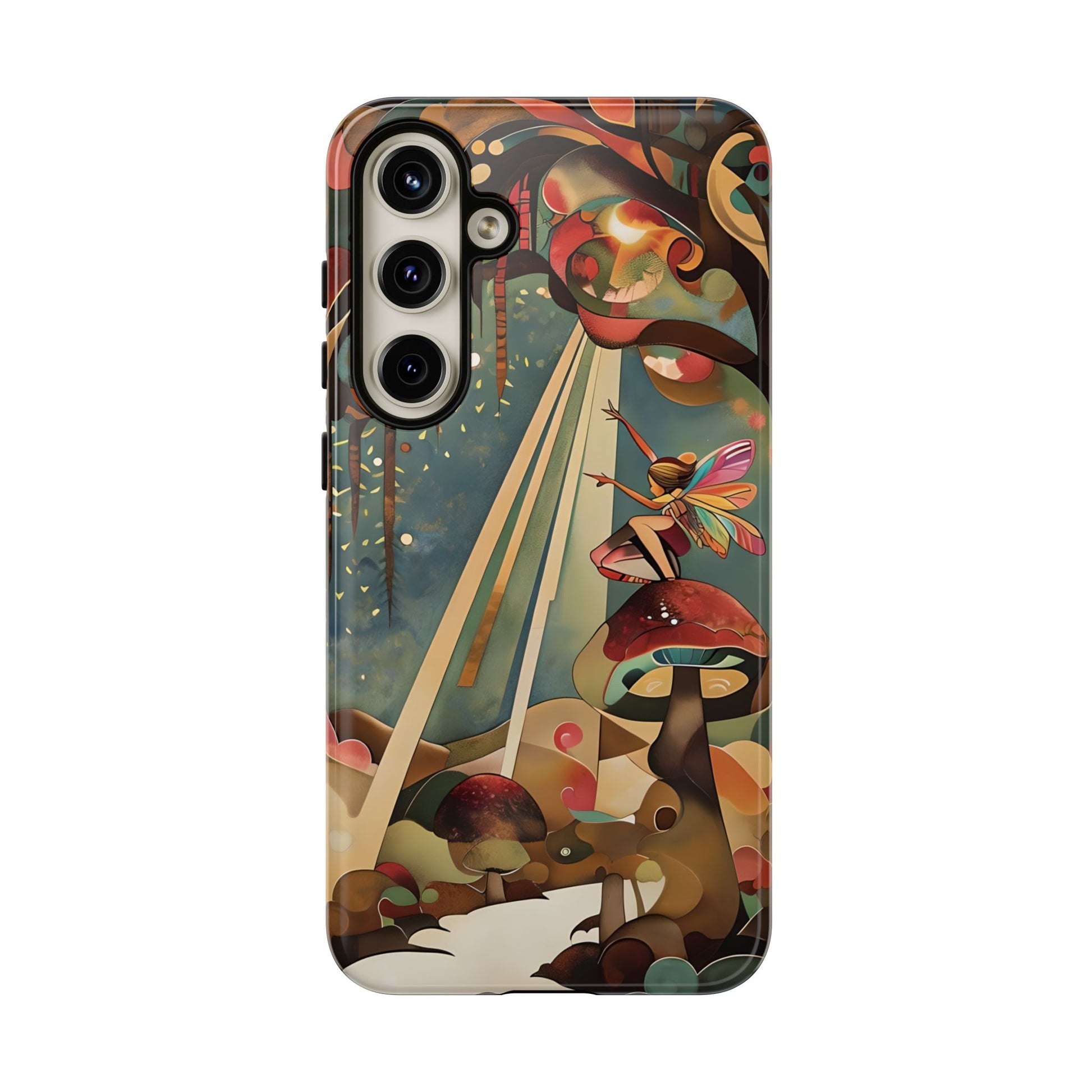 Enchanted Orchard Samsung Galaxy S24 Plus Tough Case - Artistic Fairy Tale Phone Cover - Elegant Protective Fantasy Art Accessory