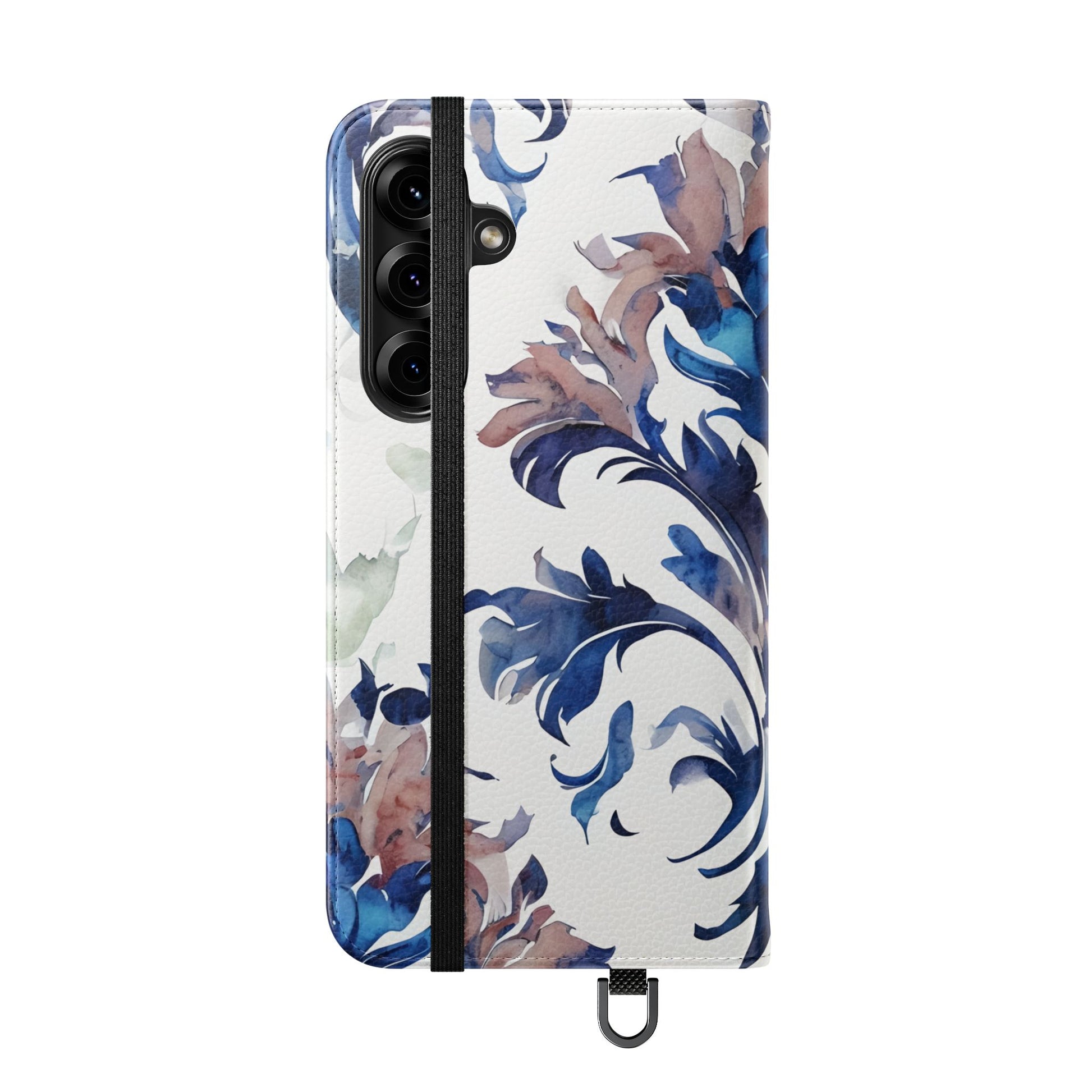 Delft Reverie - Abstract Wallet Phone Case for Samsung Galaxy S25 Plus