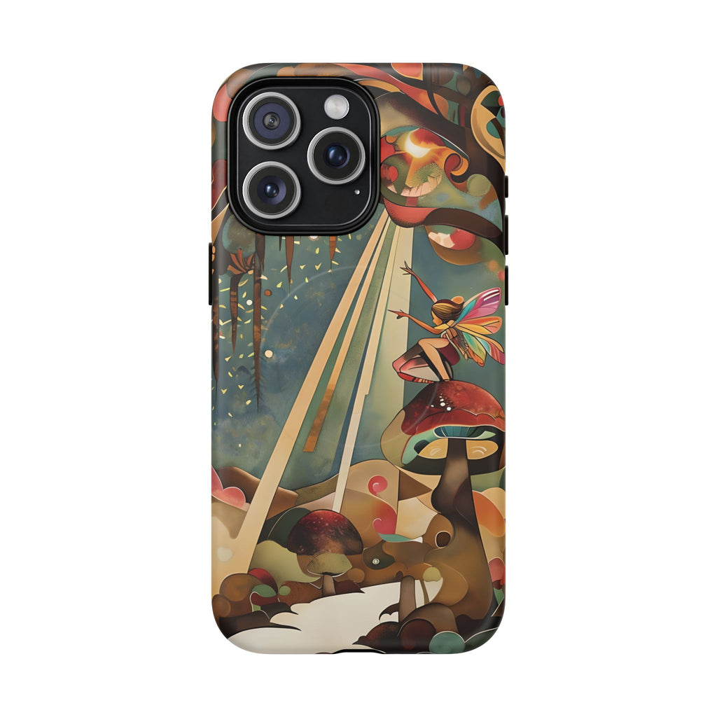 Enchanted Orchard iPhone 15 Pro Max - Artistic Fairy Tale cover - MagSafe Compatible - Premium Drop Protection