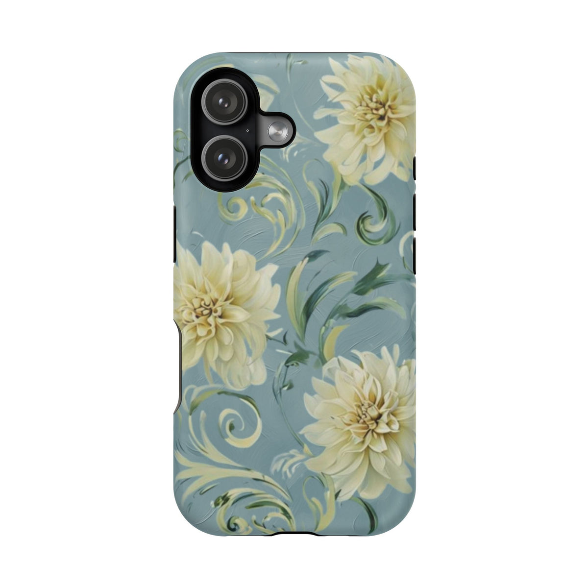 Golden Dahlia Trio iPhone MagSafe Case