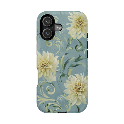 Golden Dahlia Trio iPhone MagSafe Case