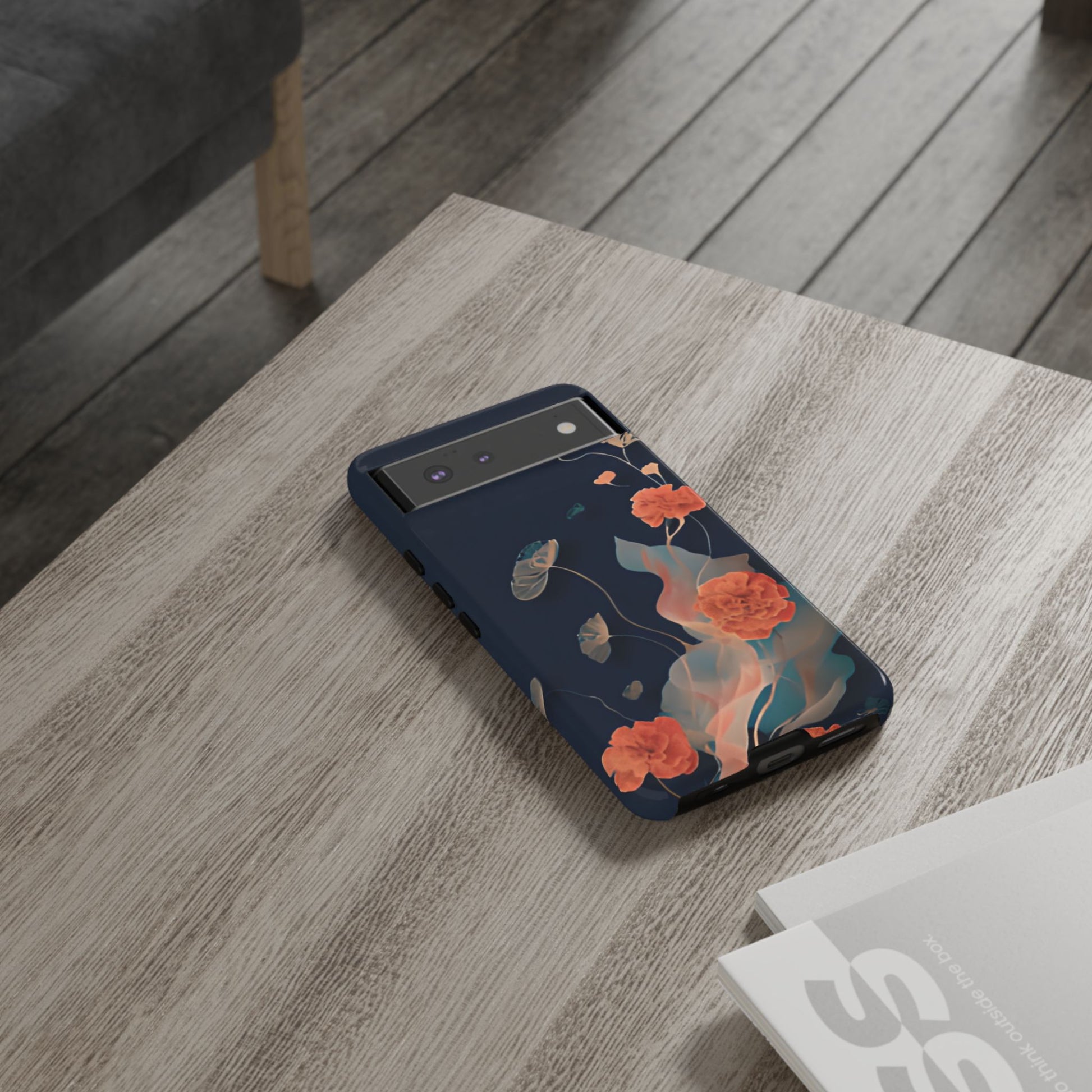 Lotus Reverie - Elegant Artistic Floral Google Pixel 6 Tough Phone Case - Painterly Lotus Blossom Design