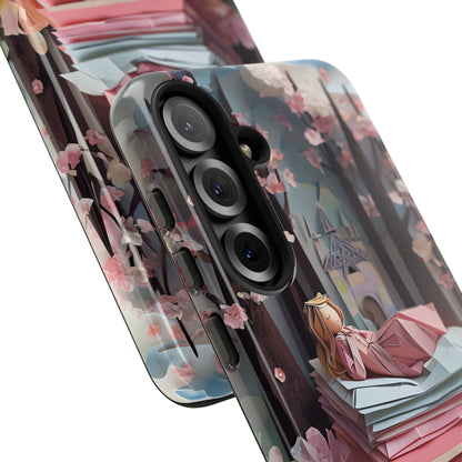 A Good Night's Sleep - Samsung Galaxy - Tough Phone Case -Whimsical Fantasy Floral Design