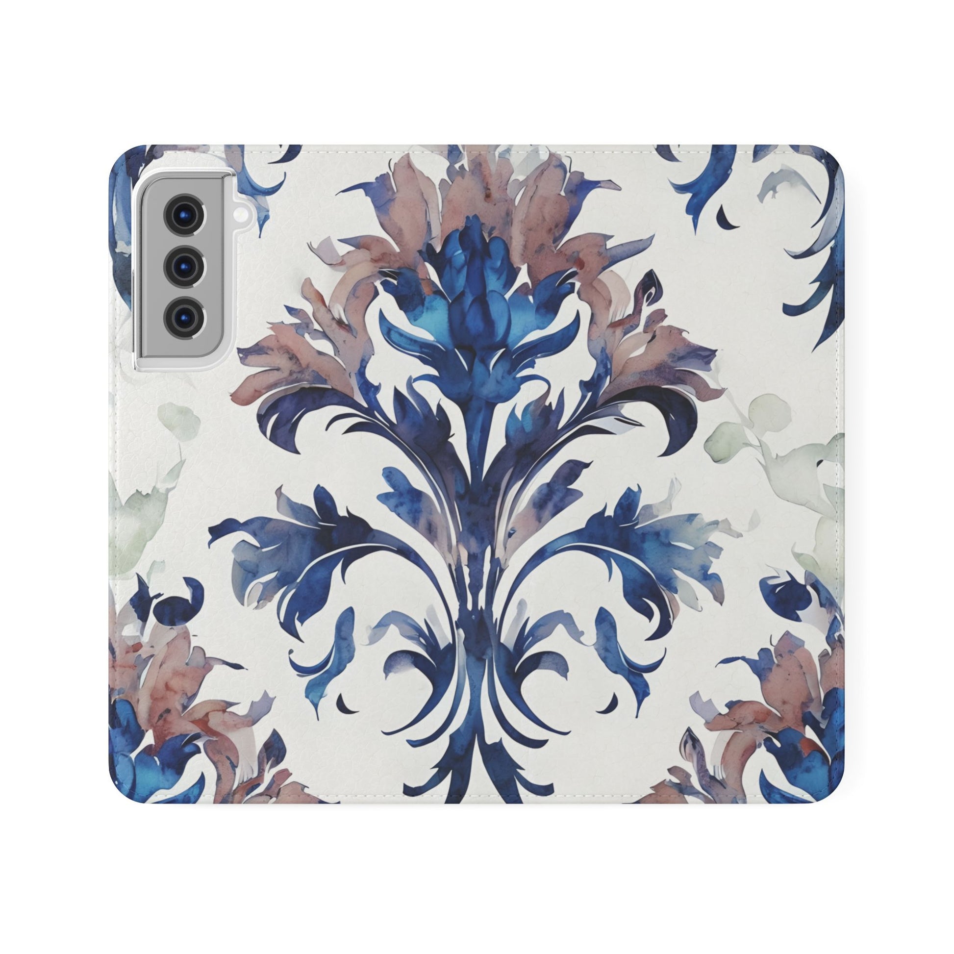 Delft Reverie - Abstract Wallet Phone Case for Samsung Galaxy S21