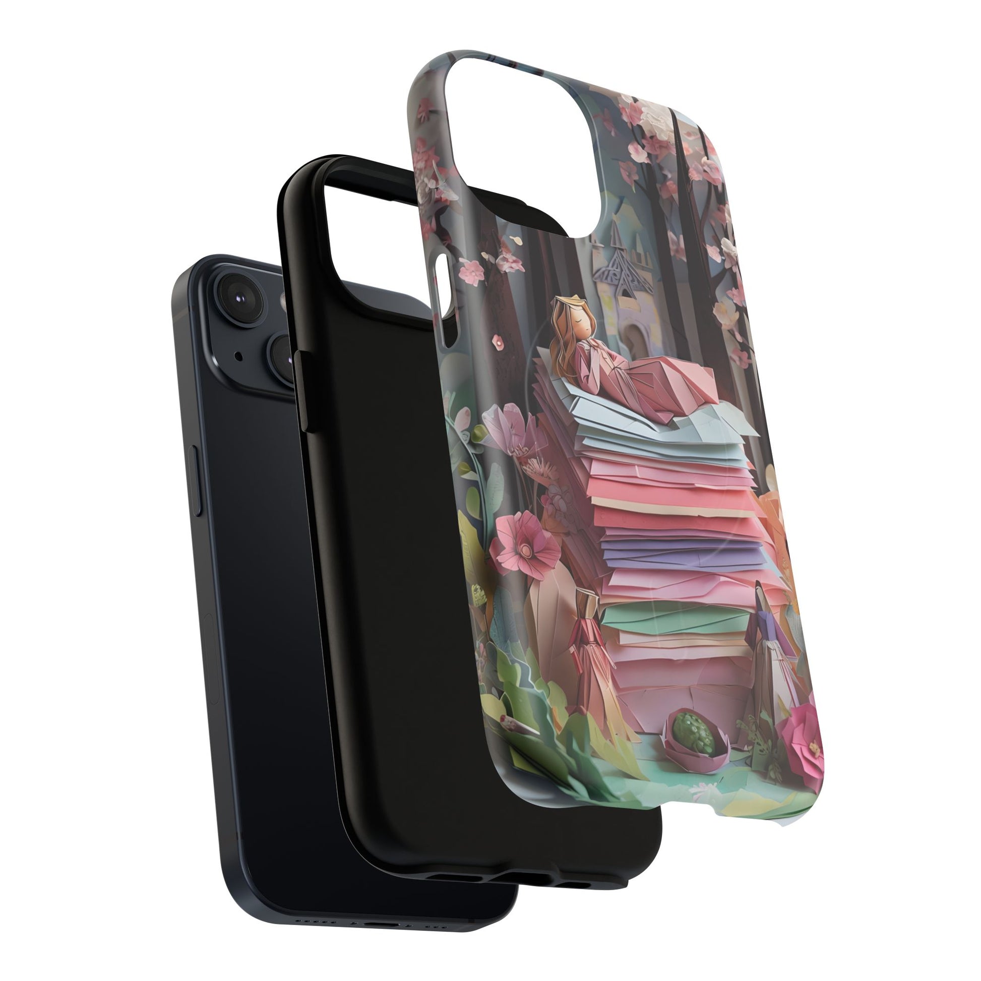 A Good Night's Sleep - iPhone 14 MagSafe Phone Case - Whimsical Fantasy Floral Design
