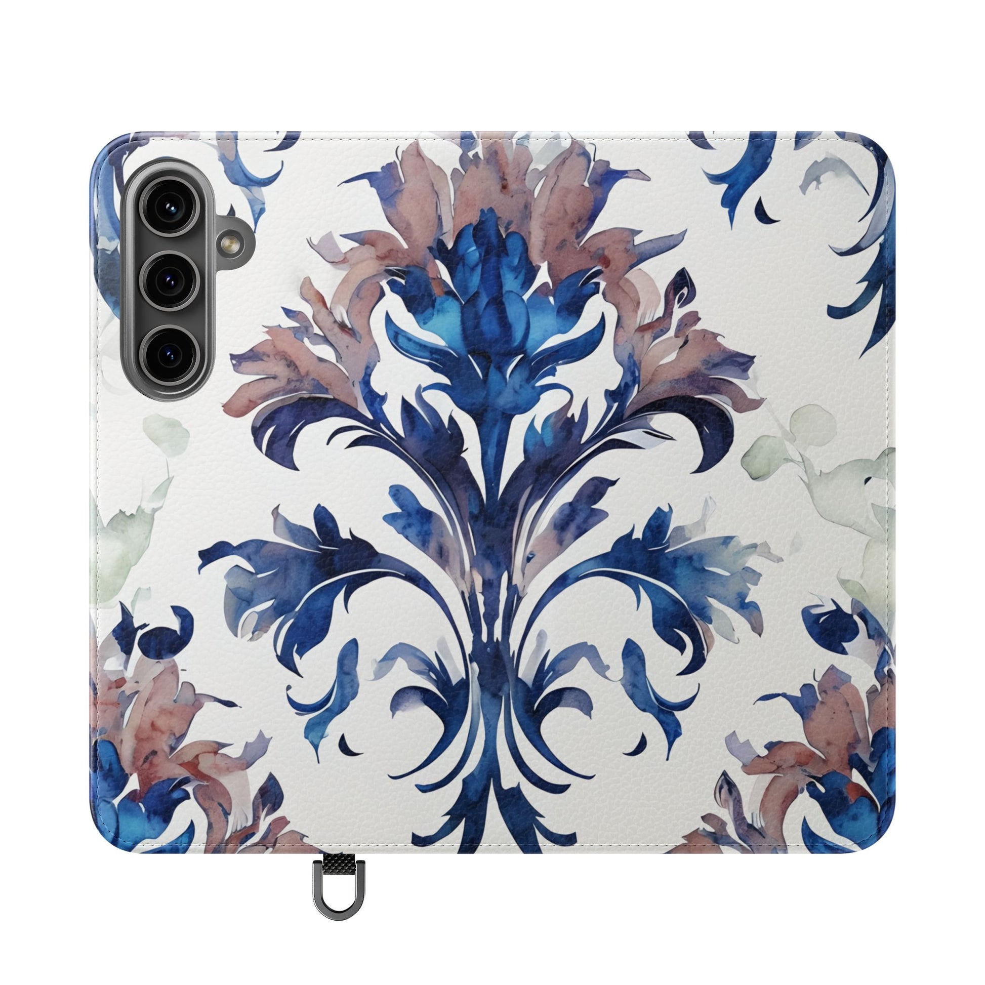 Delft Reverie - Abstract Wallet Phone Case for Samsung Galaxy S24 Plus